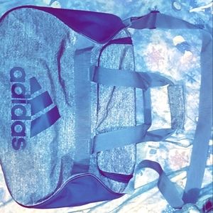 Duffle  bag grey/blue an mid size